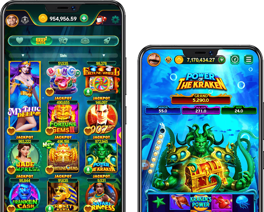Hình ảnh đa dạng các biểu tượng game slot, thể hiện sự phong phú của trò chơi Nổ Hũ tại Kwin68